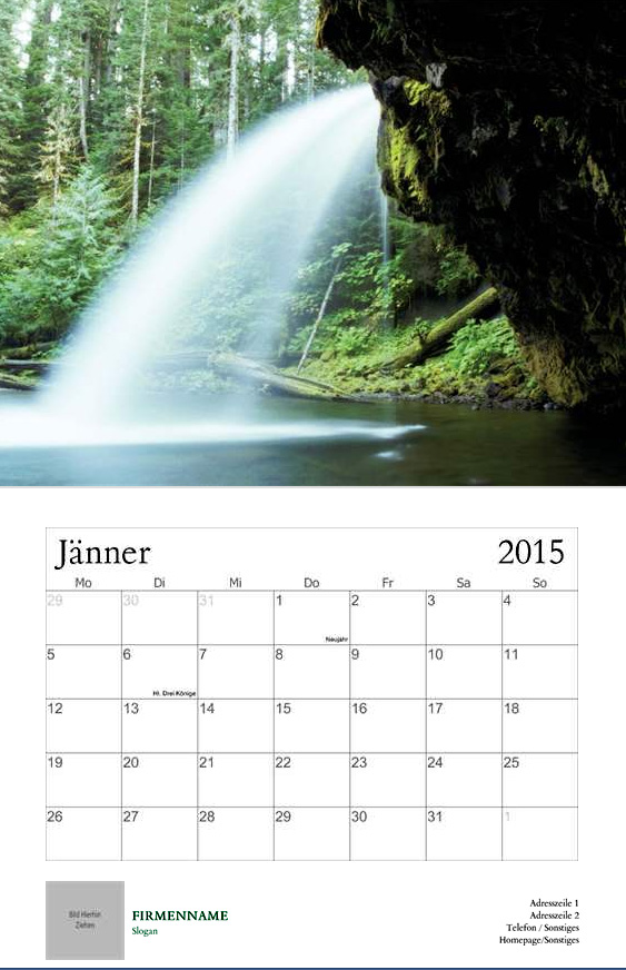Wandkalendar
